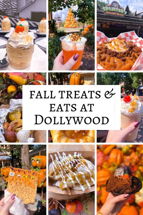 Dollywood In The Fall, Dollywood Fall Festival, Dollywood Fall, Dollywood Food, Dollywood Trip, 30 Bucket List, Dollywood Park, Gatlinburg Tennessee Vacation, Pumpkin Fluff