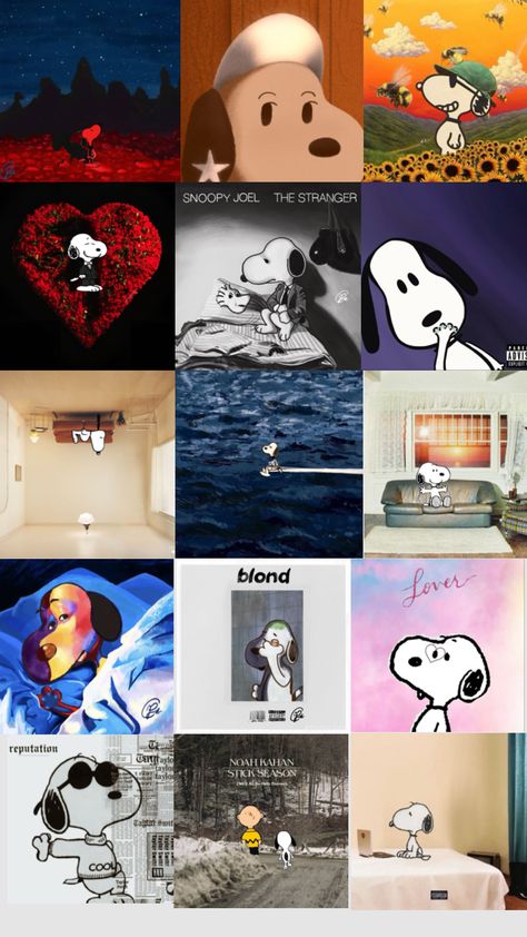 snoopy album covers Snoopy Pictures, Snoopy Love, Music Albums, Tim Burton, Album Covers, Snoopy, Music