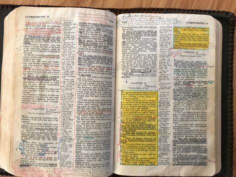 Annotating The Bible, Bible Marking System, Bible Aesthetics, Highlighting Notes, Bible Photography, Bible Marking, Study Tips And Tricks, Mark Bible, Word Definition