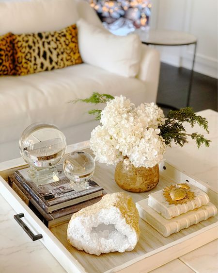 Marble Coffee Table Styling, Square Marble Coffee Table, Modern Traditional Decor, Modern Farmhouse Coffee Table, Coffee Table Books Decor, Modern Farmhouse Furniture, Peony Bush, Pilates Workout Routine, Stay Creative