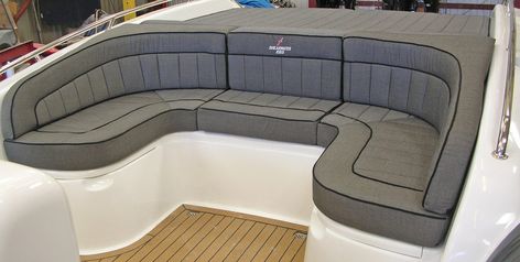 Exterior Seating, Boat Seat Covers, Boat Upholstery, Marine Upholstery, Boat Restoration, Boat Seats, Classic Yachts, Boat Covers, Boat Stuff