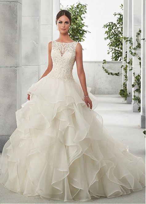 Discount Wedding Dresses, Wedding Dress Organza, Aline Wedding Dress, 2016 Wedding Dresses, Wedding Dresses Satin, Bateau Neckline, Satin Wedding, Perfect Wedding Dress, Lace Wedding Dress