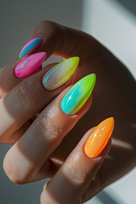 fun spring nails, spring time nails, spring nails, nail inspo, cute spring nails, nails spring, spring nail designs, minimalist nails, summer nails, spring nail ideas, april nails, spring nails designs, trendy spring nails, spring nails inspiration, spring manicure, spring nail colors, spring nail set, simple spring nails, april nails designs, trendy spring nails, neon nail design, multicolor nails