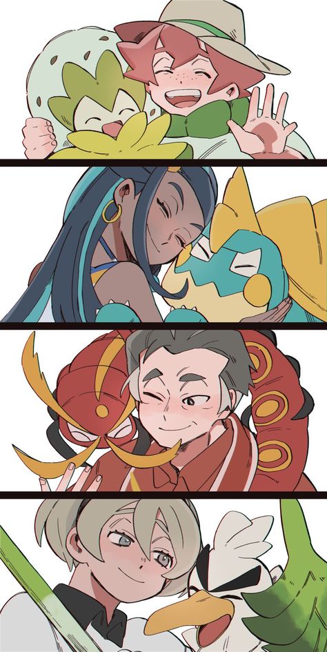 Cute Pokemon Comics, Gijinka Pokemon, Pokemon Game Characters, Pokemon Gym, Pokemon People, Pokemon Oc, Pokemon Special, Pokemon Comics, Pokemon Memes