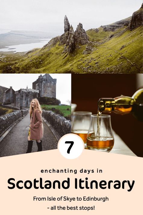 7 Day Scotland Itinerary, Euro Tour, Scotland Itinerary, Scotland Travel Guide, Scotland Vacation, Scotland Road Trip, Scotland Trip, Uk Trip, Orkney Islands