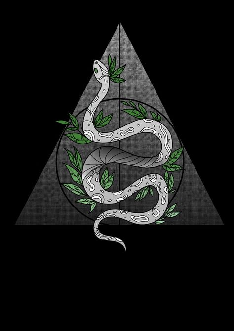 Harry Potter Slytherin Tattoo, Slytherin Painting, Slytherin Emblem, Slytherin Tattoo, Slytherin Shirt, Slytherin Vibes, Slytherin Wallpaper, Slytherin Crest, Slytherin Aesthetic