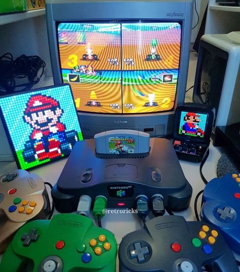 Nintendo 64 Mario Kart 64 Mario Kart 8, Sleepy Time, Mama Mia, Mario Kart, Early 2000s, Retro Gaming, Arcade Games, Party Games, Matrix