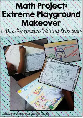 Extreme Playground Math Task. This is a great end of the year math activity or project. Playground Makeover, Jennifer Findley, Math Tasks, Math Projects, Math Activity, Third Grade Math, Math Methods, Math Workshop, End Of School Year