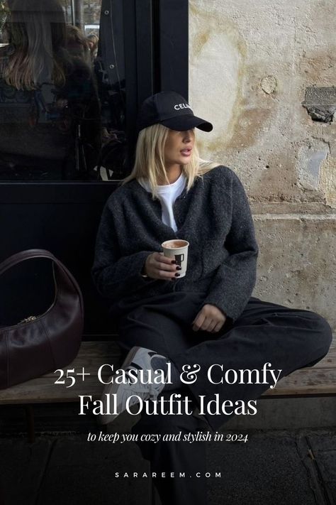 Looking for cute and casual fall outfit inspiration for 2024? 🍂✨ Discover cozy sweaters, chic layers, and trendy styles to keep you warm and stylish this autumn. From effortless casual looks to must-have wardrobe staples, get ready to embrace the best fall fashion trends this season! #FallOutfits #AutumnStyle #2024Trends #CozyFashion #CuteCasual Women's 2024 Fall Fashion, Sweaters Chic, Best Fall Outfits, Burgundy Sneakers, Comfy Fall Outfits, Fall Outfit Inspiration, Casual Fall Outfit, Cream Trousers, 2024 Outfits