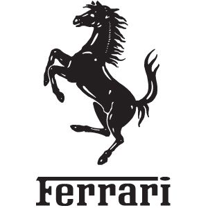 Ferrari Logo Ferrari Sign, All Car Logos, Horse Template, Car Symbols, Relaxed Fashion, Free Horses, Horse Tattoo, Horse Logo, Wood Burning Patterns