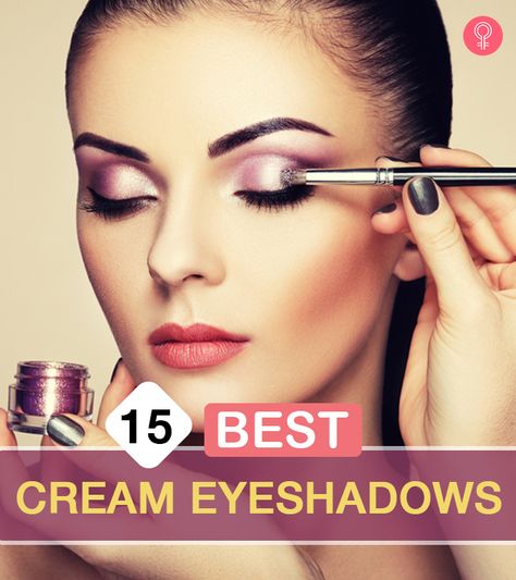 Cream Shadow Looks, Creamy Eyeshadow Makeup, How To Use Cream Eyeshadow, Best Cream Eyeshadow For Older Women, Cream Eyeshadow How To Apply, Cream Eyeshadow Looks, Cream Eye Makeup, Best Cream Eyeshadow, Cream Eyeshadow Palette