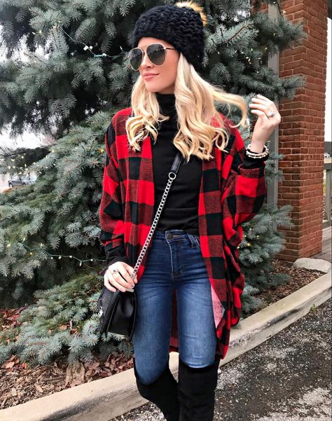 Buffalo Plaid Shirt Outfit, Plaid Cardigan Outfit, Red Plaid Shirt Outfit, Plaid Shirt Outfit Fall, Checked Shirt Outfit, Buffalo Plaid Outfit, Ali Smith, Shacket Outfit, Plaid Shirt Outfits