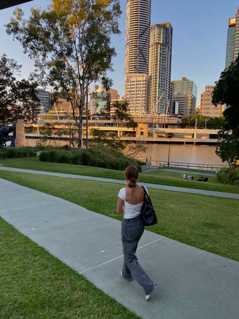 Brisbane City Aesthetic, Brisbane Australia Aesthetic, Backless Top Aesthetic, Brisbane Aesthetic, Jewlery Aesthetic, Study Abroad Australia, Romanticise Life, Aussie Summer, Aussie Girl