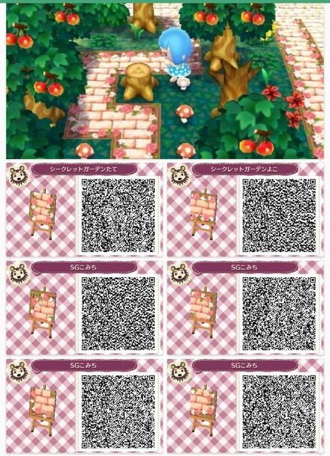 Acnl Paths, Animal Crossing Qr Codes, Acnl Qr Codes, Blue Roses Wallpaper, Motif Acnl, Animal Crossing 3ds, Ac New Leaf, Code Wallpaper, Animal Crossing Qr Codes Clothes