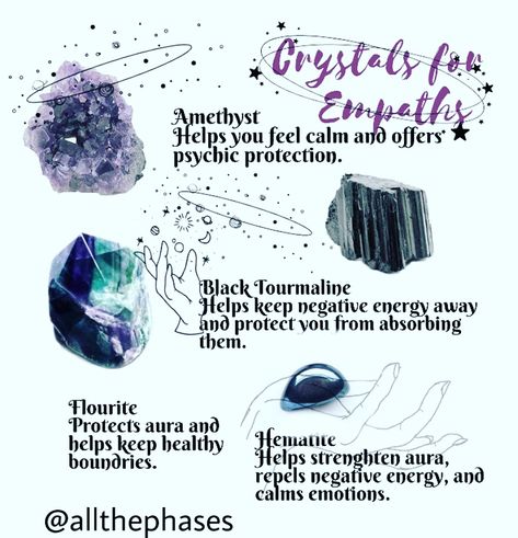 Empath Crystals, Crystals For Empaths, King Of Prussia Pennsylvania, Work Crystals, Crystal Witch, Healing Magic, Grimoire Book, King Of Prussia, Crystal Guide