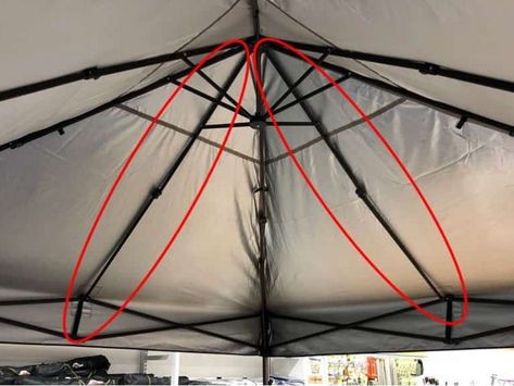 Pool Noodle Tent Hack, Pool Noodle Canopy Hack, Ez Up Canopy Hacks, Diy Tarp Canopy, Pop Up Canopy Hacks, Canopy Hacks, Ez Up Tent, Vendor Tips, Pool Canopy