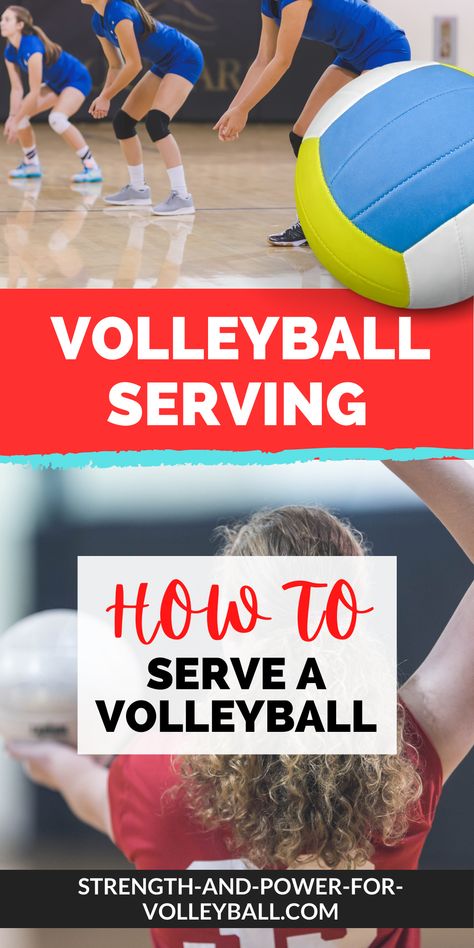 How to Serve a Volleyball Serving Techniques Volleyball, How To Coach Volleyball, Middle School Volleyball Drills, How To Serve A Volleyball, Volleyball Serving Drills, Volleyball Practice Plans, Middle School Volleyball, Volleyball Rules, Volleyball Coaching