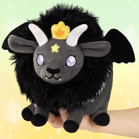 Squishable on Instagram: “The highly anticipated Mini Baphomet is now up for preorder 👀 ⭐️ Link in bio & in our shopping tab! ⭐️” Fnaf Action Figures, Goth Things, Comfortable Couch, Chamomile Tea, Fun Cup, Mystical Creatures, Cute Stuffed Animals, Fun Gifts, Soft Dolls