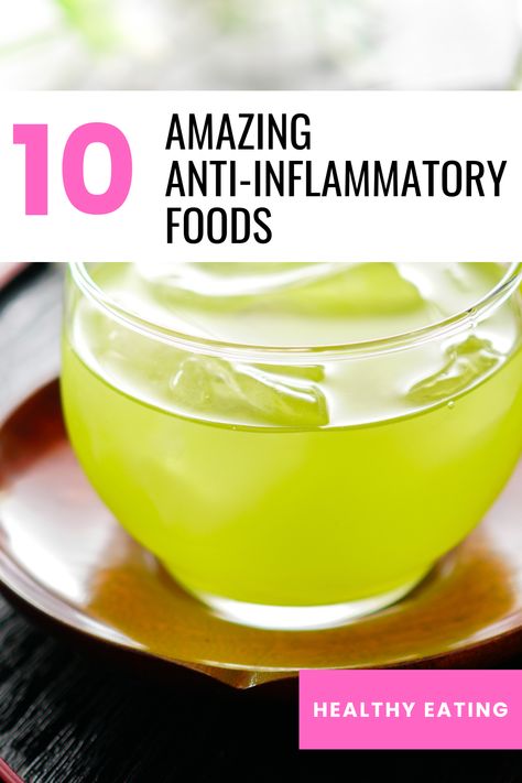 Discover 10 powerful anti-inflammatory foods to boost your health! From berries to omega-rich fatty fish, these natural inflammation fighters are easy to add to your daily diet. Explore how these delicious superfoods can reduce chronic inflammation and improve overall well-being. Chronic Inflammation Diet, Foods That Decrease Inflammation, Ways To Reduce Inflammation, Inflammation Diet, Decrease Inflammation, Anti Inflammation, Inflammatory Foods, Fatty Fish, Chronic Inflammation