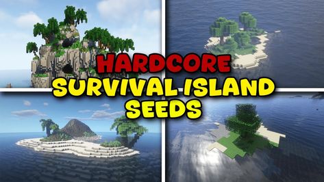 Island Survival, Minecraft Seed, Minecraft Pocket Edition, Pocket Edition, Minecraft Survival, Minecraft 1, Small Island, Java, Survival Skills