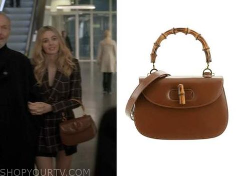 Ted Lasso: Season 3 Episode 4 Bec's Brown Bamboo Handle Handbag Roy And Keeley Ted Lasso, Ted Lasso Characters, Rebecca From Ted Lasso, Ted Lasso Season 3 Poster, Ted Lasso Christmas Episode, Ted Lasso Season 3, Ted Lasso, Where To Buy Clothes, Bamboo Handles