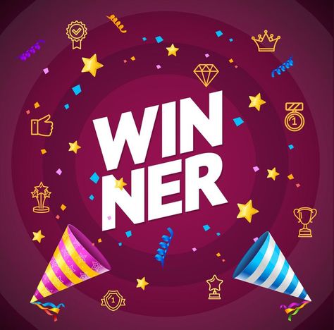 Winner Poster, Card Poster, Poster Background, Vector Art, Vector Free, Royalty Free, Clip Art, Art