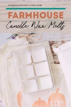 Soy Wax Melts Diy, Diy Candle Melts, Craft Ladybug, Home Made Wax, Wax Melts Recipes, Fall Candles Diy, Diy Wax Melts, Farmhouse Candle, Candle Making Wax