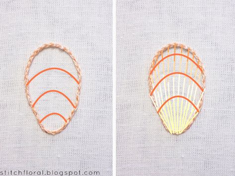 Needlepainting tips part 10: secret behind getting the rows right Hand Stitching Techniques, Needle Painting, Long And Short Stitch, Quilting Board, Hand Embroidery Patterns Flowers, Needlepoint Stitches, Needle Point, Random Ideas, Thread Embroidery