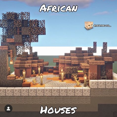 Houses Black And White, Minecraft Build House, Houses Black, Minecraft Shaders, African House, Minecraft Farm, Easy Minecraft Houses, Minecraft House Tutorials, Minecraft Castle