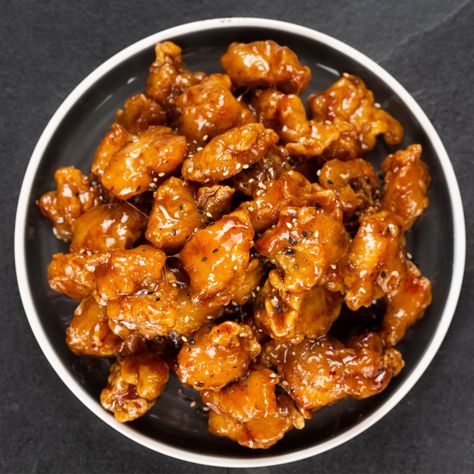 WHAT IS #DAKGANGJEONG?⁠ Dakgangjeong is a deep-fried crispy chicken dish glazed in a sticky, sweet, and spicy sauce.⁠ Shop #Kmeals and get your Korean #mealkit delivery Chicken Aesthetic, Sweet And Spicy Sauce, Chicken Dish, Spicy Sauce, Meal Kit, Crispy Chicken, Sweet And Spicy, Deep Fried, Chicken Dishes