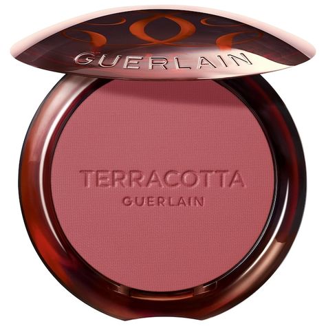 Terracotta Blush, Guerlain Terracotta, Guerlain Makeup, Makeup Creative, French Pharmacy, Rhinestone Makeup, Parfums De Marly, Real Techniques, Powder Blush