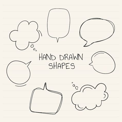 Free Vector | Mind map scribbled on a notepad Arrow Doodle, Light Bulb Drawing, Social Media Icons Vector, Bubble Drawing, Emoji Set, Thought Bubble, Free Characters, Infographic Poster, Draw Shapes