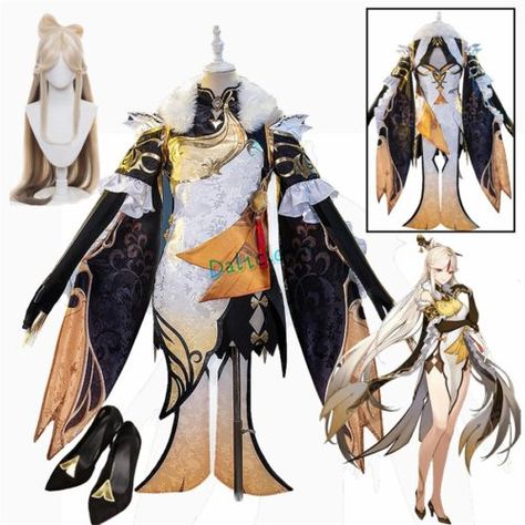 Genshin Ningguang, Ningguang Cosplay, Girls Halloween Party, Cosplay Genshin, Genshin Impact Cosplay, Costume Anime, Design Wardrobe, Anime Cosplay Costumes, Girls Halloween