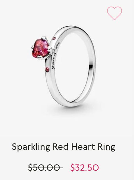 Sparkling Rings, Red Hearts, Red Heart, Heart Ring, Sparkle, Engagement Rings, Band, Ring, Red