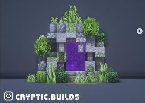 Enchanting Area Minecraft, Minecraft Enchanting Area, Minecraft Portal, Minecraft Building Guide, Minecraft Garden, Bangunan Minecraft, Minecraft Farm, Minecraft Cottage, Diy Minecraft