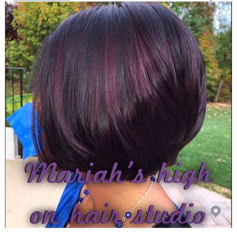 Fun Hair Color Ideas For Brunettes Purple Red Highlights, Dark Brown Hair With Balayage, Brown Hair With Balayage, Balayage Red, Pelo Color Vino, Violet Highlights, Chocolate Brown Hair Color, Brown Hair Color, Chocolate Brown Hair