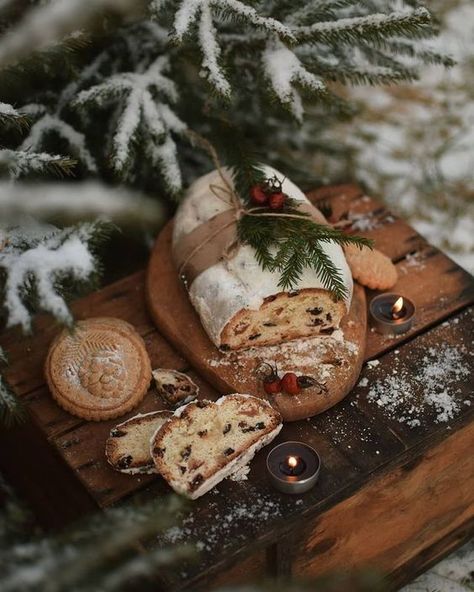 Ellen Tyn, Homemade Marzipan, Christmas Stollen, Winter Cottagecore, Christmas Aesthetics, Festive Desserts, Winter Mood, Clay Ornaments, Winter Magic