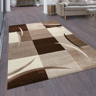 Brayden Studio Medellin Cream/Brown Rug | Wayfair.co.uk Garde Corps Design, Mint Rug, Silver Grey Rug, Dark Grey Rug, Blue Grey Rug, Beige Carpet, Silver Rug, Cream Rug, Grey Carpet