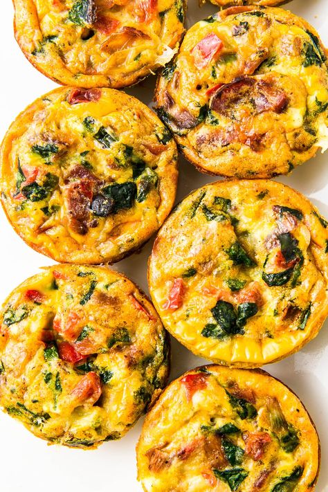 Week 2 Breakfast: Best-Ever Egg MuffinsDelish Egg Breakfast Muffins, Bacon Egg Muffins, Bacon Muffins, Egg And Bacon, Egg Muffins Recipe, Egg Muffins Breakfast, Jo Cooks, Healthy Breakfast Muffins, Cheese Breakfast