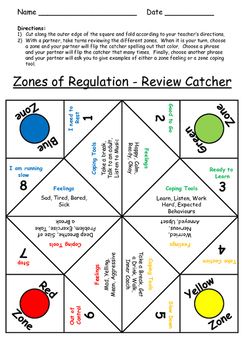 Everyone loves cootie catchers! This template provides students a kinesthetic… Emotions Cootie Catcher, Zones Of Regulation Activities, Cootie Catcher Template, The Zones Of Regulation, Regulation Activities, Coping Skills Activities, Zones Of Regulation, Cootie Catcher, Family Meeting