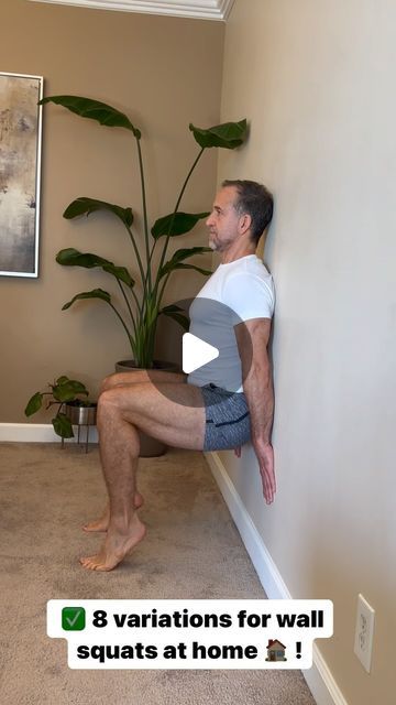 Alexander Cohen on Instagram: "“Looking to supercharge your home workout routine? 💪 Try incorporating wall squats into your regimen for these 5 amazing benefits:
1️⃣ Builds Leg Strength: Wall squats target your quads, hamstrings, and glutes, helping to build muscle and increase lower body strength.
2️⃣ Improves Posture: By engaging your core and maintaining proper alignment, wall squats can help improve your posture over time.
3️⃣ No Equipment Needed: All you need is a wall and your bodyweight, making wall squats a convenient and accessible exercise for home workouts.
4️⃣ Increases Flexibility: Holding the squat position against the wall can help improve hip and ankle flexibility, enhancing overall mobility.
5️⃣ Boosts Endurance: Wall squats challenge your muscles to maintain endurance, m Wall Squats, Squats At Home, Ankle Flexibility, Hamstrings And Glutes, Perfect Squat, Wall Squat, Home Workout Routine, Lower Body Strength, Yoga Information