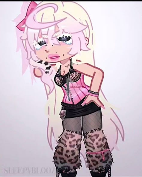 Gacha Base Poses Cute, Characters Inspiration Drawing, Gyaru Fashion, Club Outfit Ideas, Scene Kids, Animation Art Character Design, Game Character Design, Club Design, Book Art Drawings