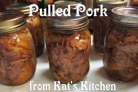 Canning Pulled Pork, Pressure Canning Meat, Canning Meat, Diy Canning, Canned Meats, Easy Canning, Pressure Canning Recipes, Canning 101, Food Preserving