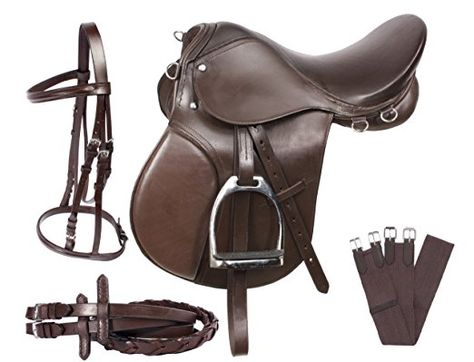 Horse Tack English, Riding Saddle, Saddles For Sale, Ap English, Jumping Saddle, English Horse, Horse Dressage, Tack Sets, Stirrup Leathers