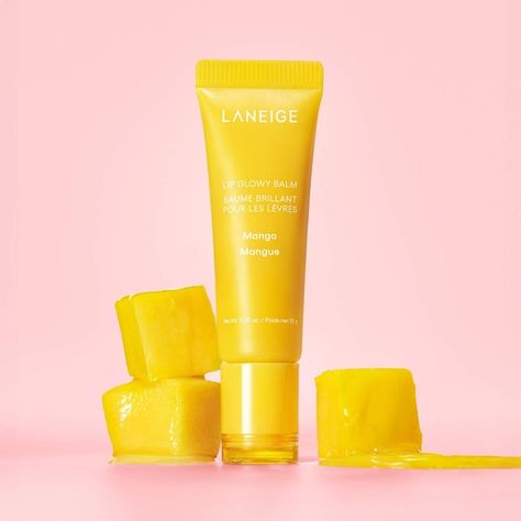 Lip Glowy Balm - LANEIGE | Sephora Ulta Products, Laneige Lip Glowy Balm, Skincare Stuff, Lip Glowy Balm, Preppy Makeup, Preppy Skincare, Laneige Lip, Birthday Basket, Sephora Skin Care