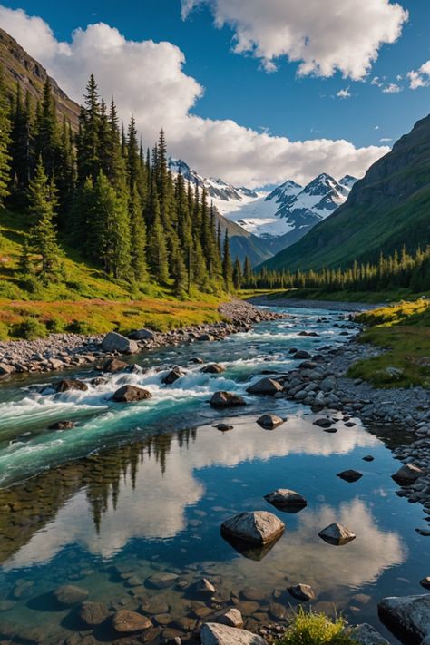 The Most Scenic Drives in Alaska You Need to Take! Kenai Peninsula Alaska, Alaska Denali, Alaskan Mountains, Alaska Photography, Kenai Peninsula, Reflection Photos, Alaska Usa, Scenic Byway, Alaska Travel