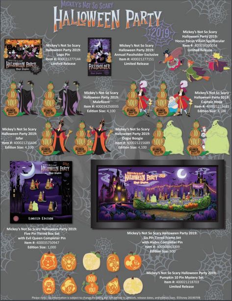 Villains Party, Disney World Halloween, Scary Halloween Party, Disney Trading Pins, Pin Logo, Halloween 2019, Disney Springs, Disney World Resorts, Disney Pins