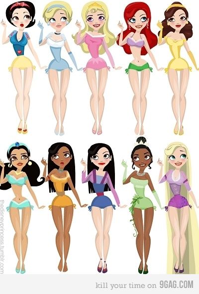 Cartoon Girls, Pin Up, Disney Princess, Disney, Hair, Color