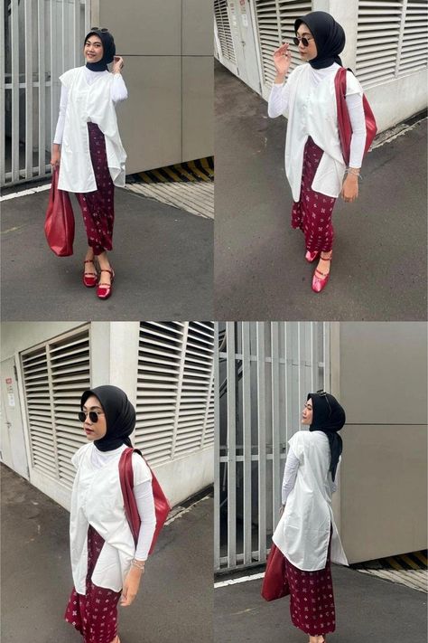 SPIL OUTFIT, Silahkan Komen Ya ! Update Informasi terbaru dari kategori OOTD hijab remaja kekinian. Kombinasi OOTD Hijab Santai Syari Kondangan Outfit Casual, Maroon Outfit Ideas, Ootd Hijab Kondangan, Ootd Kondangan Casual, Maroon Hijab, Style Kondangan, Ootd Kondangan Hijab Styles, Mix And Match Outfits Hijab, Kebaya Modern Hijab