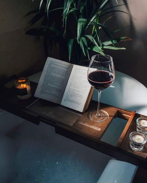 Candlelit Bathroom, Candlelit Bath, Bath Quotes, Showers Bathroom, Fancy Candles, Rak Ceramics, Bath Aesthetic, Wine Book, Spa Night